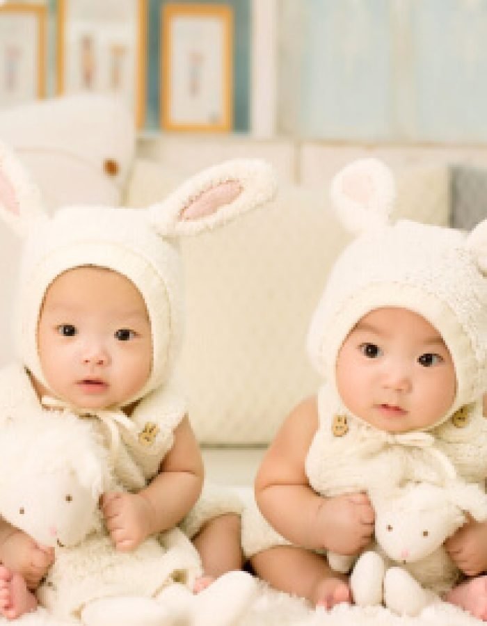 Twin Cute Bunny Set Combo