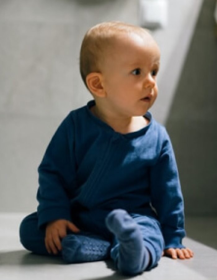 Long Sleeve Sweater Navy Blue